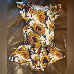 Posh Peanut Arev Bodysuit Twirl 2T